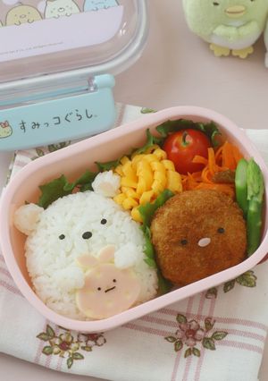 すみっコぐらし・しろくまキャラ弁-レシピのメイン写真