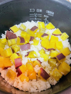 秋を感じるさつまいもご飯-レシピのメイン写真