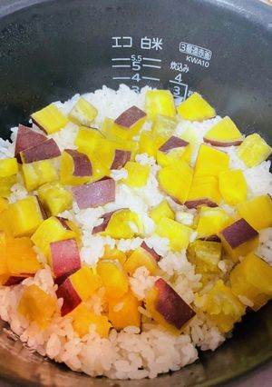 秋を感じるさつまいもご飯-レシピのメイン写真