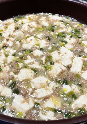 超簡単！和風白麻婆豆腐♪鶏ガラであっさり-レシピのメイン写真