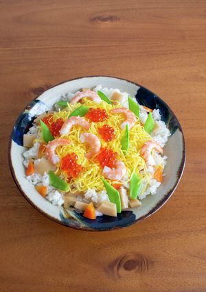 静岡めんまの彩りちらし寿司-レシピのメイン写真