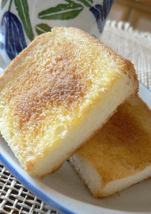 ♦★レモンティー味のバタートースト★♦-レシピのメイン写真