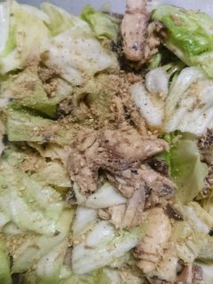 簡単!サバ缶とキャベツの酢の物-レシピのメイン写真