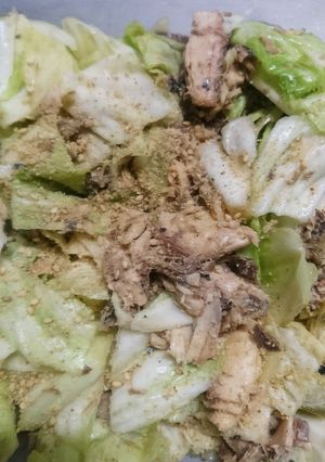簡単！サバ缶とキャベツの酢の物-レシピのメイン写真