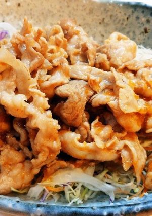 エバラおろしのタレで作る、豚バラ炒め-レシピのメイン写真