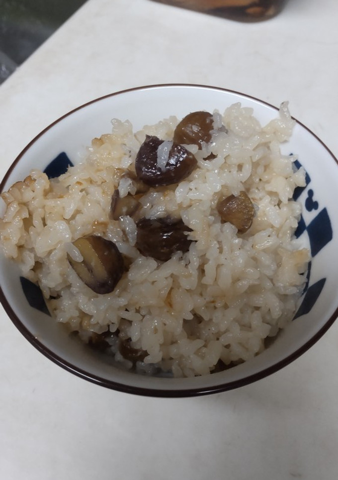 超簡単！むき栗で栗ごはん-レシピのメイン写真