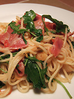 ルッコラと生ハムのパスタ-レシピのメイン写真