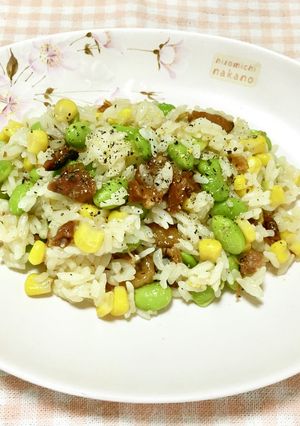 やきとり缶の混ぜごはん-レシピのメイン写真