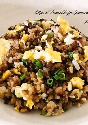 合いびき肉と青ネギの雑穀チャーハン-レシピのメイン写真
