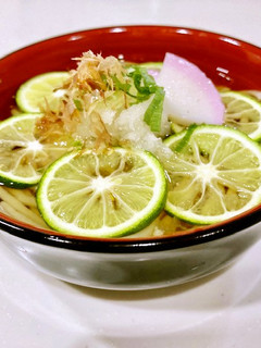 暑い日に☆栄養◎あっさり“すだち温麺”-レシピのメイン写真