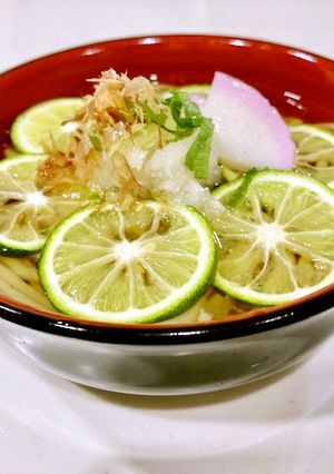 暑い日に☆栄養◎あっさり“すだち温麺”-レシピのメイン写真