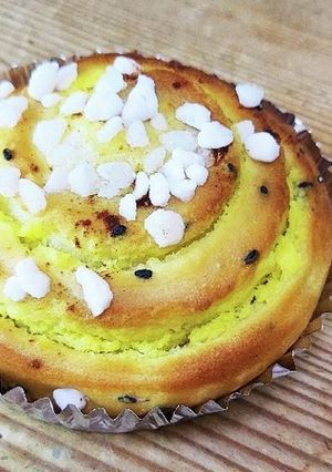 スイートポテトロールパン-レシピのメイン写真