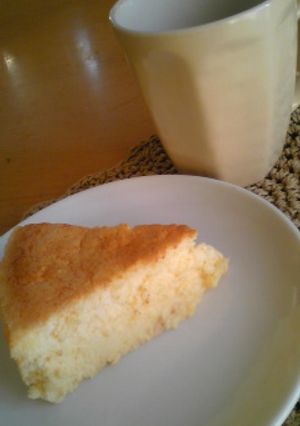 ふわふわしっとり☆チーズスフレケーキ-レシピのメイン写真