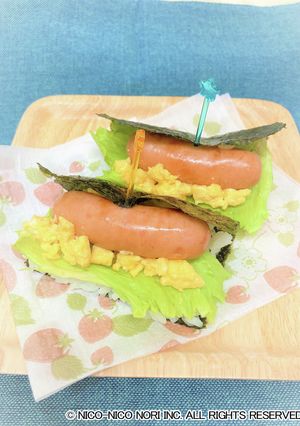 「まけない」ウインナーおむすび-レシピのメイン写真
