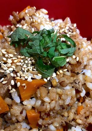 簡単炊き込みご飯〜サバの味噌煮缶！〜-レシピのメイン写真