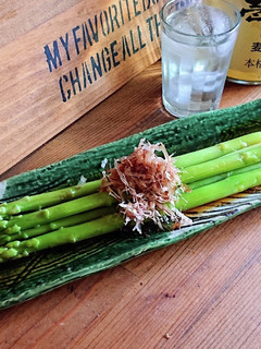 おうち居酒屋★アスパラの1本おひたし-レシピのメイン写真