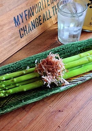 おうち居酒屋★アスパラの1本おひたし-レシピのメイン写真