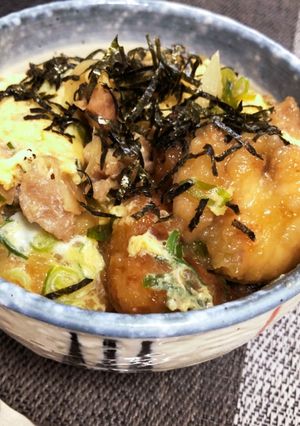 ダブル親子丼-レシピのメイン写真