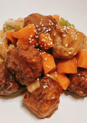551の肉団子☆簡単めちゃうま酢豚-レシピのメイン写真