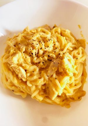 食物繊維たっぷり！ダイエットカルボナーラ-レシピのメイン写真