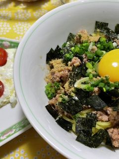 簡単、美味しい台湾ミンチで混ぜそば-レシピのメイン写真
