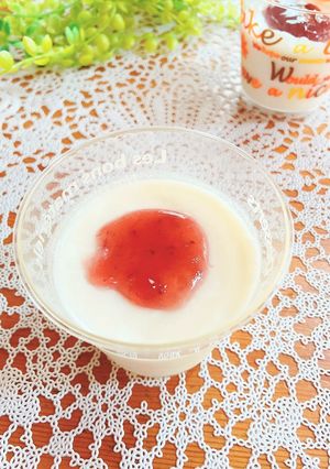 簡単！ヨーグルトゼリー-レシピのメイン写真