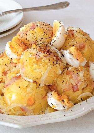 【楽めし】ベーコン＆レモンのポテトサラダ-レシピのメイン写真