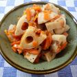 和惣菜☆れんこんとにんじんの煮物