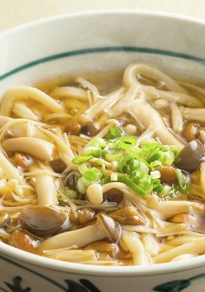 きのこの生姜あんかけうどん-レシピのメイン写真