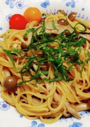 フライパン1つで時短！和風きのこパスタ-レシピのメイン写真