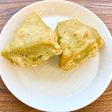 阿波晩茶とホワイトチョコのスコーン