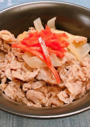 吉野家風牛丼 #簡単#大人数#かさ増し-レシピのメイン写真