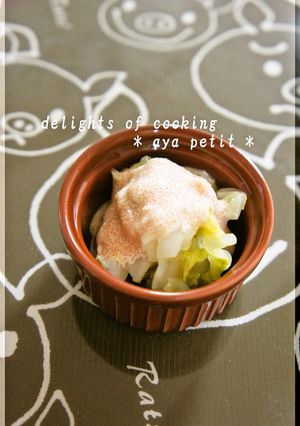 ☆白菜と明太子のクリーム和え☆-レシピのメイン写真