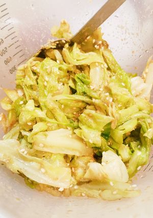 キャベツの胡麻和え！キャベツ大量使い-レシピのメイン写真