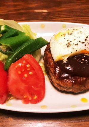 我が家のめっちゃヘルシー豆腐ハンバーグ-レシピのメイン写真