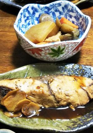 コトコト 我が家の ぶりの照り煮-レシピのメイン写真