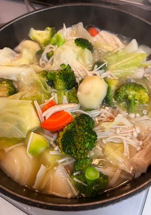 カカの元気の素 野菜スープ-レシピのメイン写真