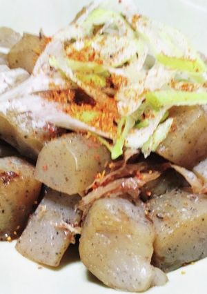 雷こんにゃく-レシピのメイン写真