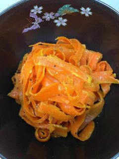 にんじんだけ!粒マスタード和え-レシピのメイン写真