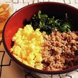 我が家の三色丼