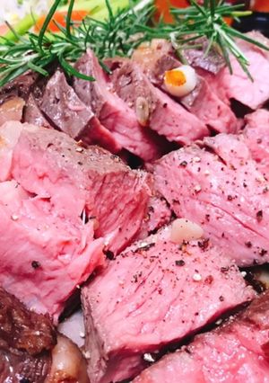 コストコトマホーク肉オーブン焼き-レシピのメイン写真
