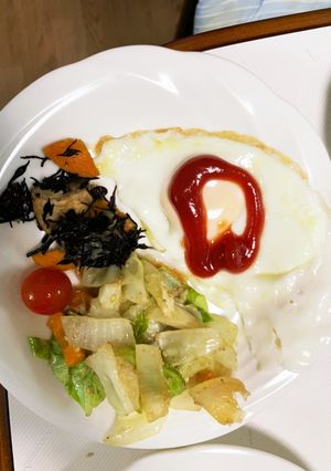 隙間埋めキャベツと彩野菜和風温野菜サラダ-レシピのメイン写真