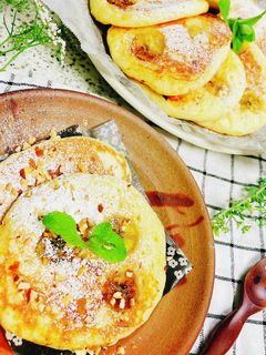 冷めてもおいしいバナナパンケーキ◎-レシピのメイン写真