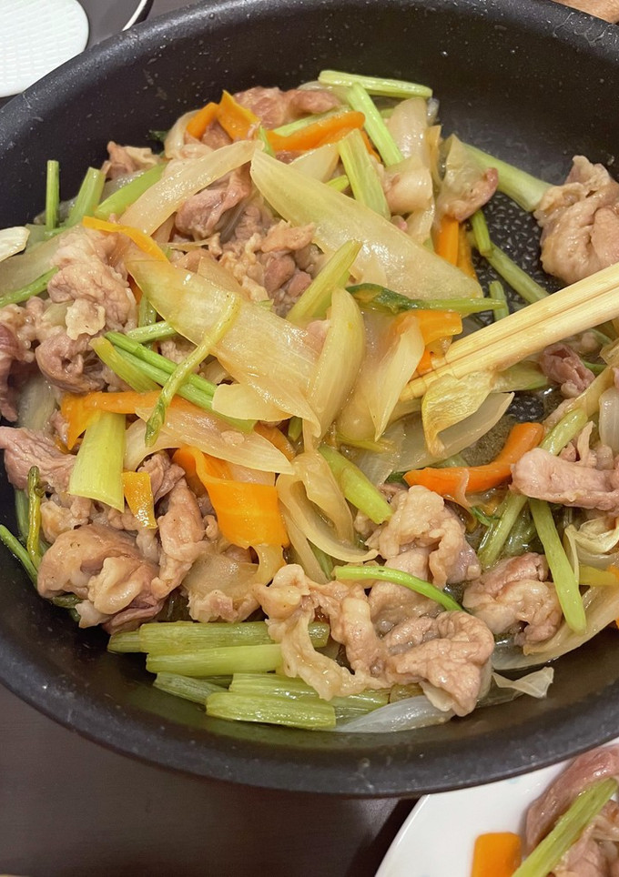 余った食材で簡単☆和風肉野菜炒め-レシピのメイン写真