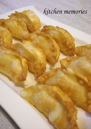 チーズがとろ～り♪タラモ揚げ餃子-レシピのメイン写真