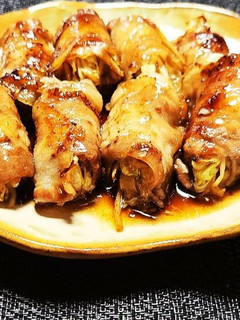 肉巻き第3弾!キャベツと新生姜の肉巻き-レシピのメイン写真
