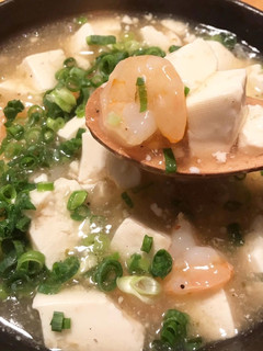 茅乃舎の海老だしで☆海老と豆腐あんかけ-レシピのメイン写真