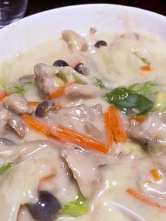 鶏肉のクリーム煮(中華風)-レシピのメイン写真