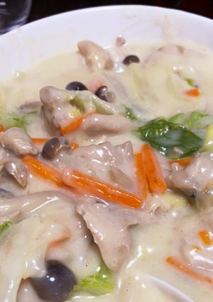 鶏肉のクリーム煮(中華風)-レシピのメイン写真