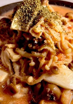 明太バターきのこ-レシピのメイン写真